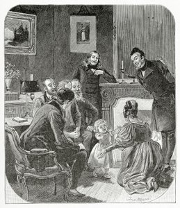 Illustration from Les Feuilles d’Automne, 19th Century by Adrien Emmanuel Marie
